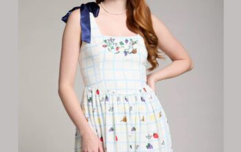 The Ratatouille Food Gingham Dress