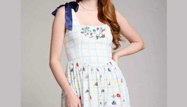 The Ratatouille Food Gingham Dress