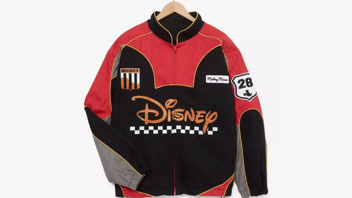 Step Into the Fast Lane with this Stylish Mickey Mouse Racing Jacket