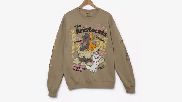 The Aristocats Kittens Doodle Crewneck