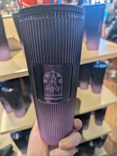 Purple Fireworks Tumbler