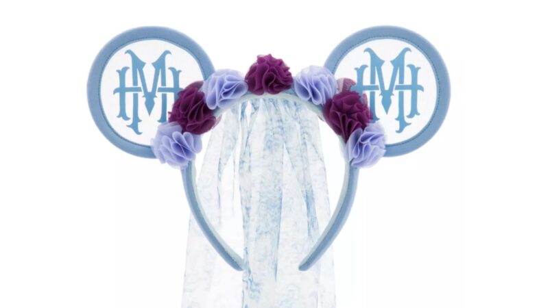 The Haunted Mansion Bride Veil Ear Headband