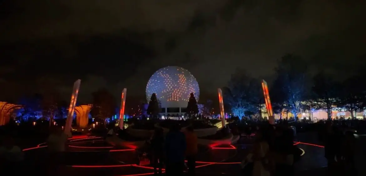 In Ground Lighting Effects Restored to EPCOT World Celebration Gardens