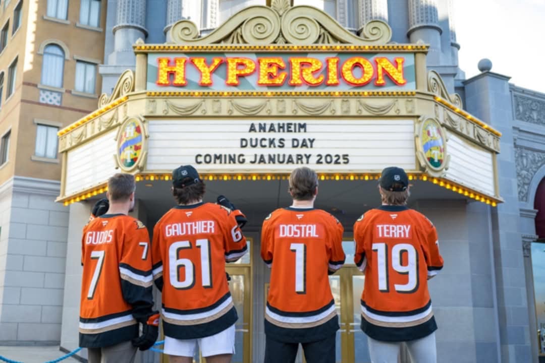 New Offerings for Anaheim Ducks Day at Disneyland Resort