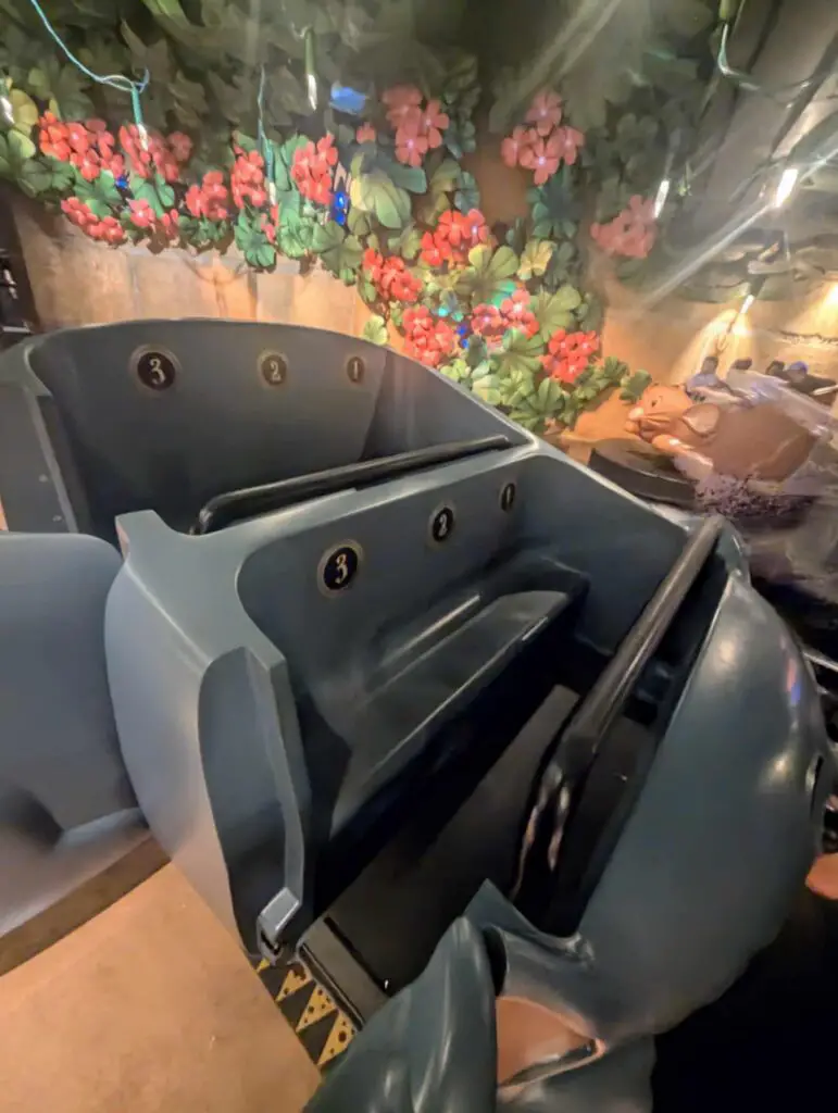 Seat Numbers Added to Remy’s Ratatouille Adventure in Epcot 2