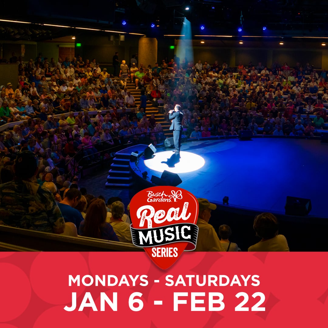 Busch Gardens Tampa Bay Announces 2025 Real Music Series Lineup