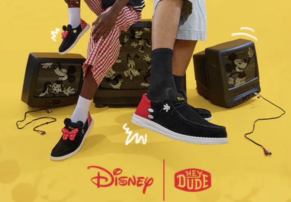 HEYDUDE Teams Up With Disney for Magical  Shoes Just in Time for the Holidays