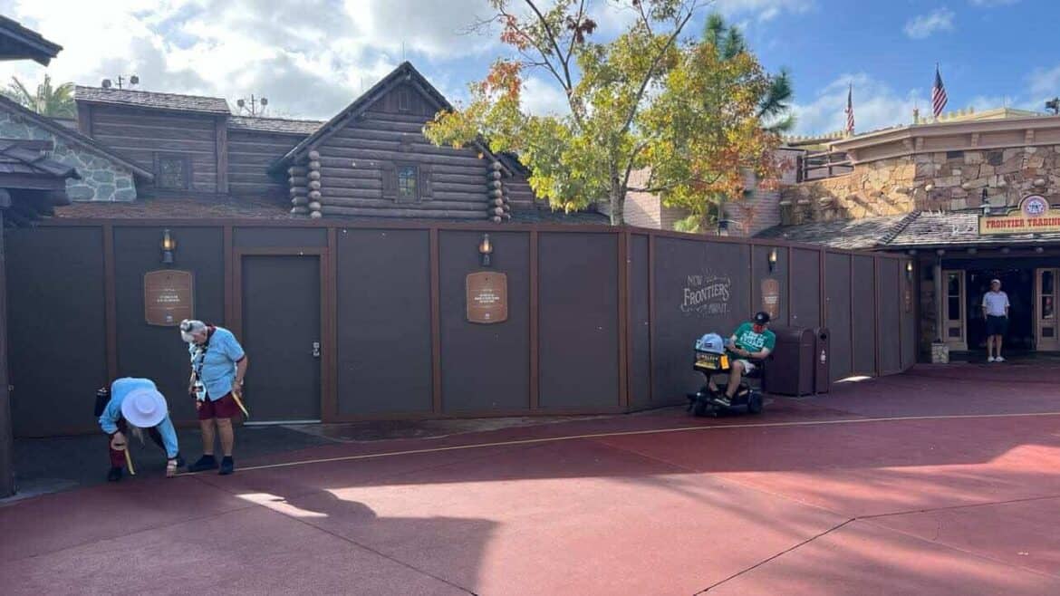 Work Begins on New Disney Vacation Club Lounge Coming to Magic Kingdom