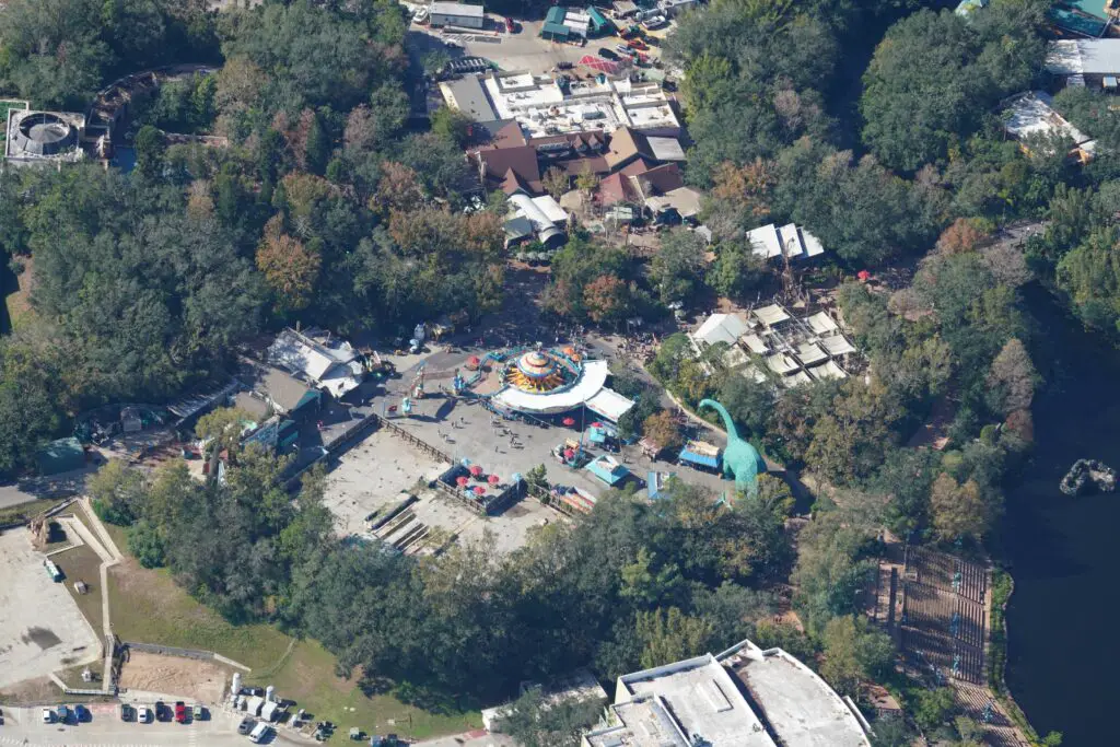 Aerial Photos of Dinoland USA Ahead of Closure 1