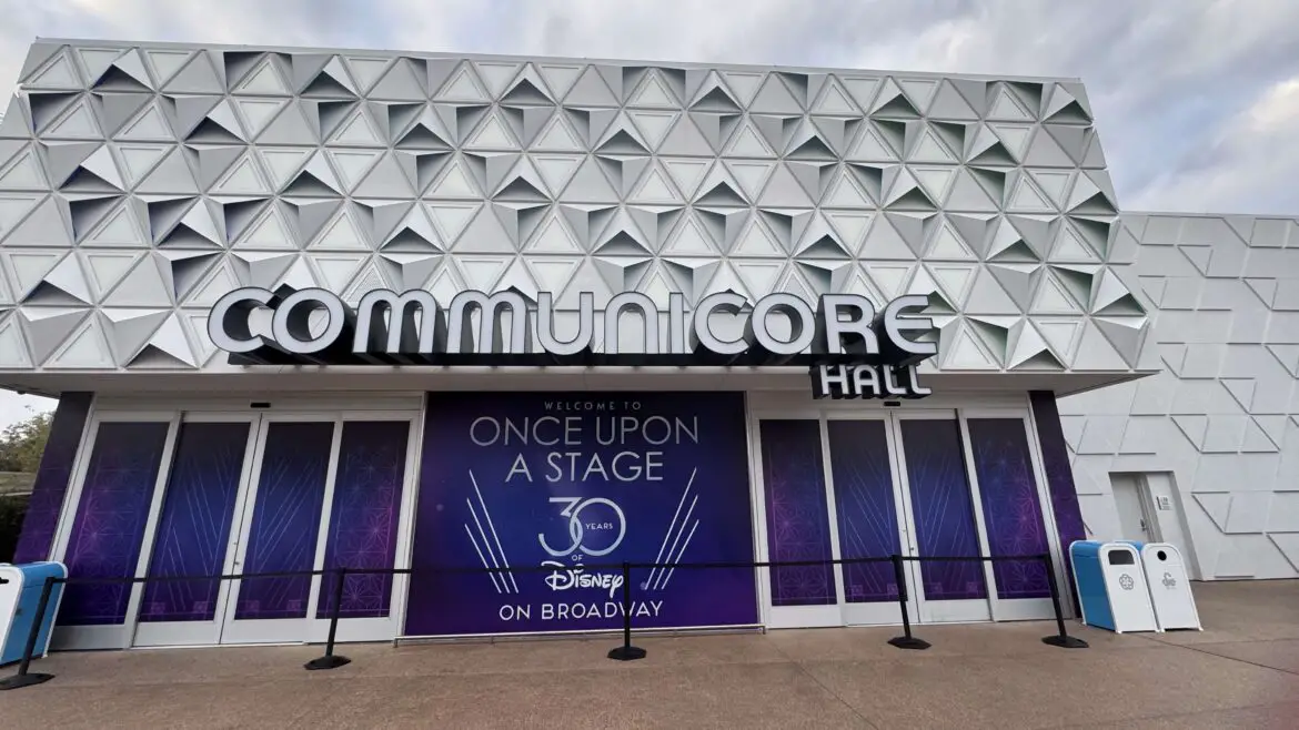 Communicore Hall Closed to Prepare for Festival of the Arts Disney on Broadway Exhibit