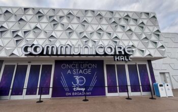 Communicore Hall Closed to Prepare for Festival of the Arts Disney on Broadway Exhibit 1