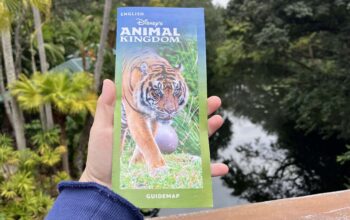 Dinoland Removed from Physical and Digital Animal Kingdom Park Map cover