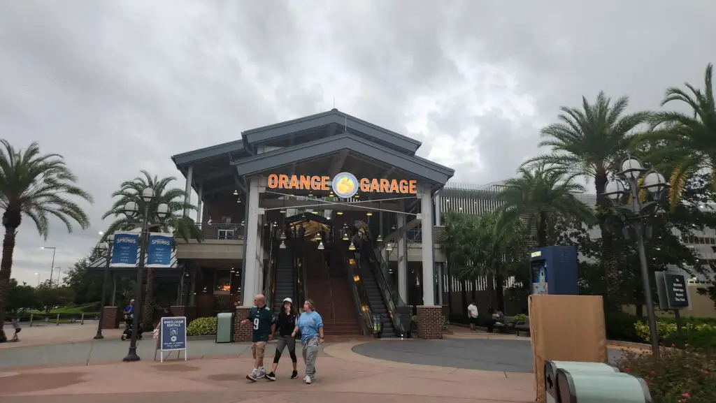 Disney Springs Begins Refurbishment on Orange Garage 3