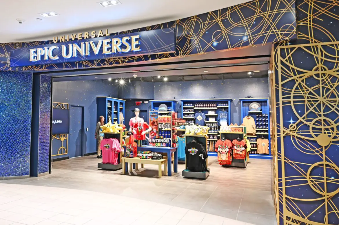 Epic Universe Store Now Open at Orlando Airport