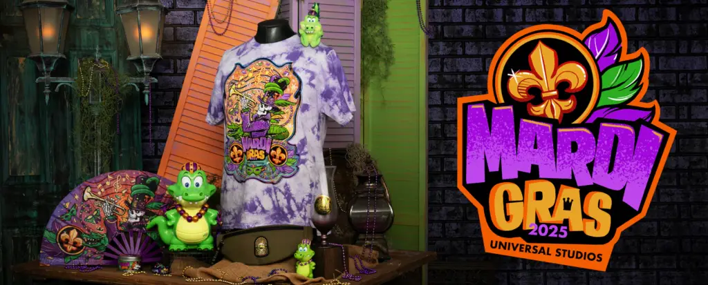 First Look at Universal Orlando's Mardi Gras Merch for 2025 1