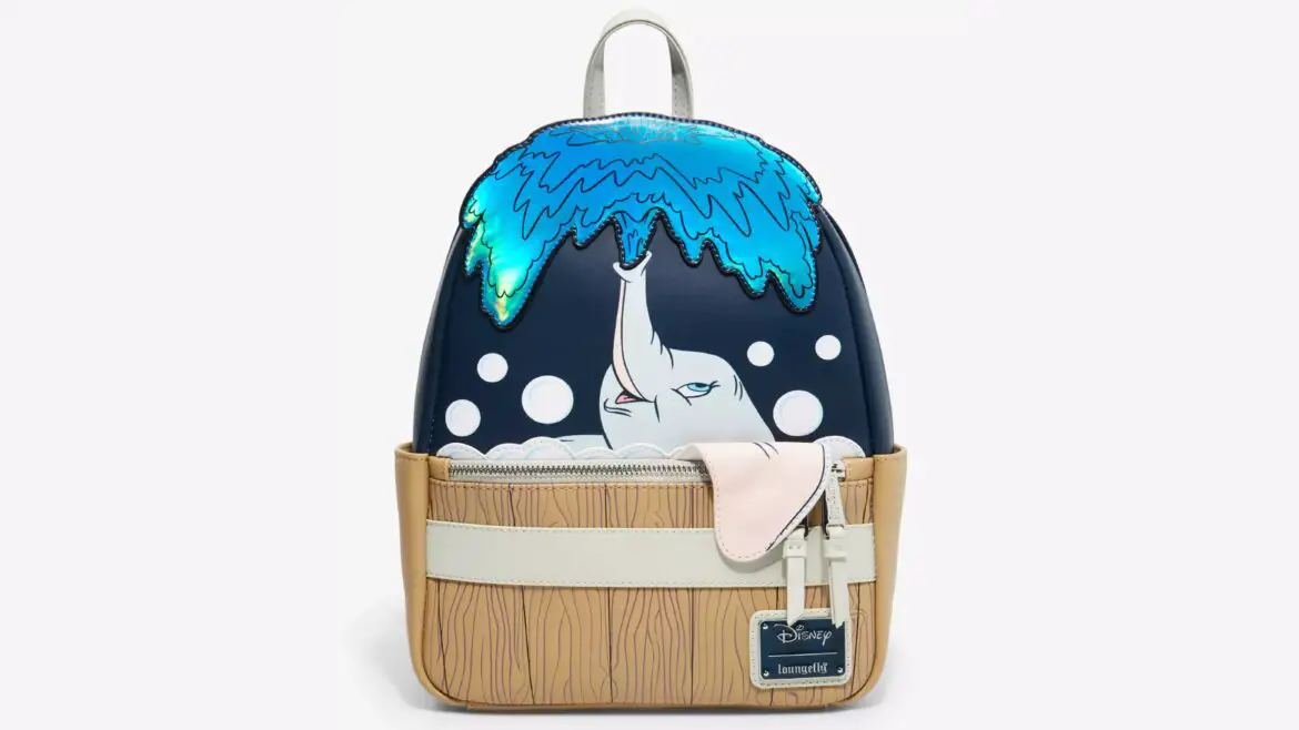 Loungefly’s Dumbo Bath Time Mini Backpack is a Splash of Fun