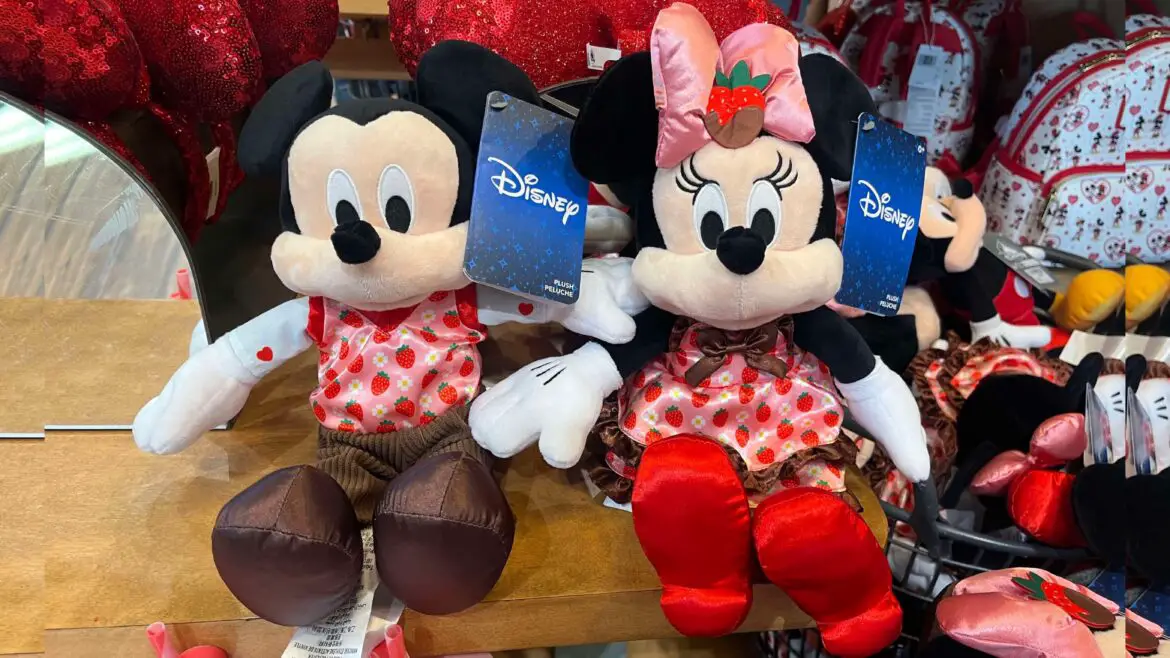 Sweeten Up Valentine’s Day with Mickey and Minnie Plush