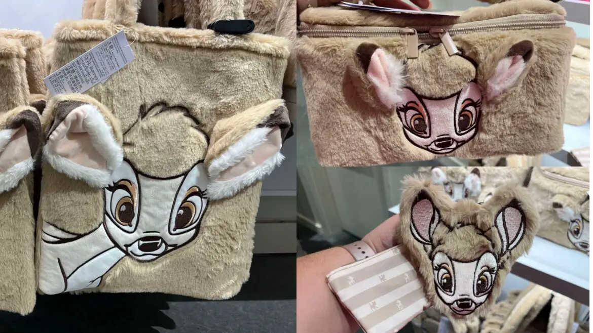 Soft and Sweet Fuzzy Bambi Collection at Disney Springs!