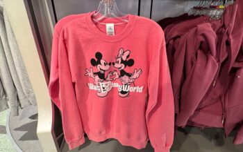 Valentine's Day Mickey and Minnie Crewneck Sweatshirt