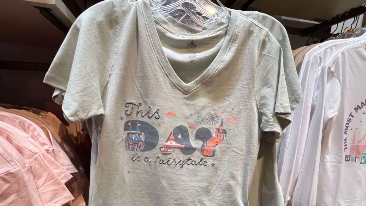 Enchanting New Arrival: This Day Is A Fairytale T-Shirt Now At Magic Kingdom!