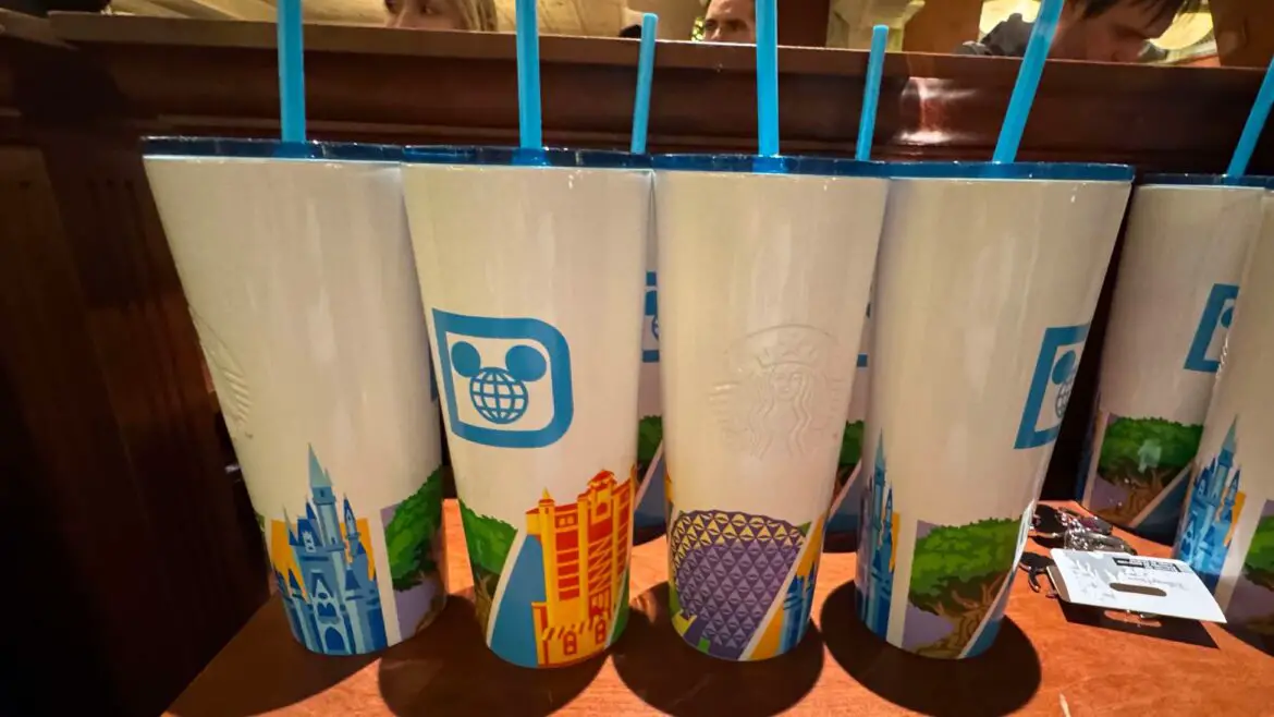 Sip Your Way Through Magic With The 4 Parks Disney World Starbucks Tumbler