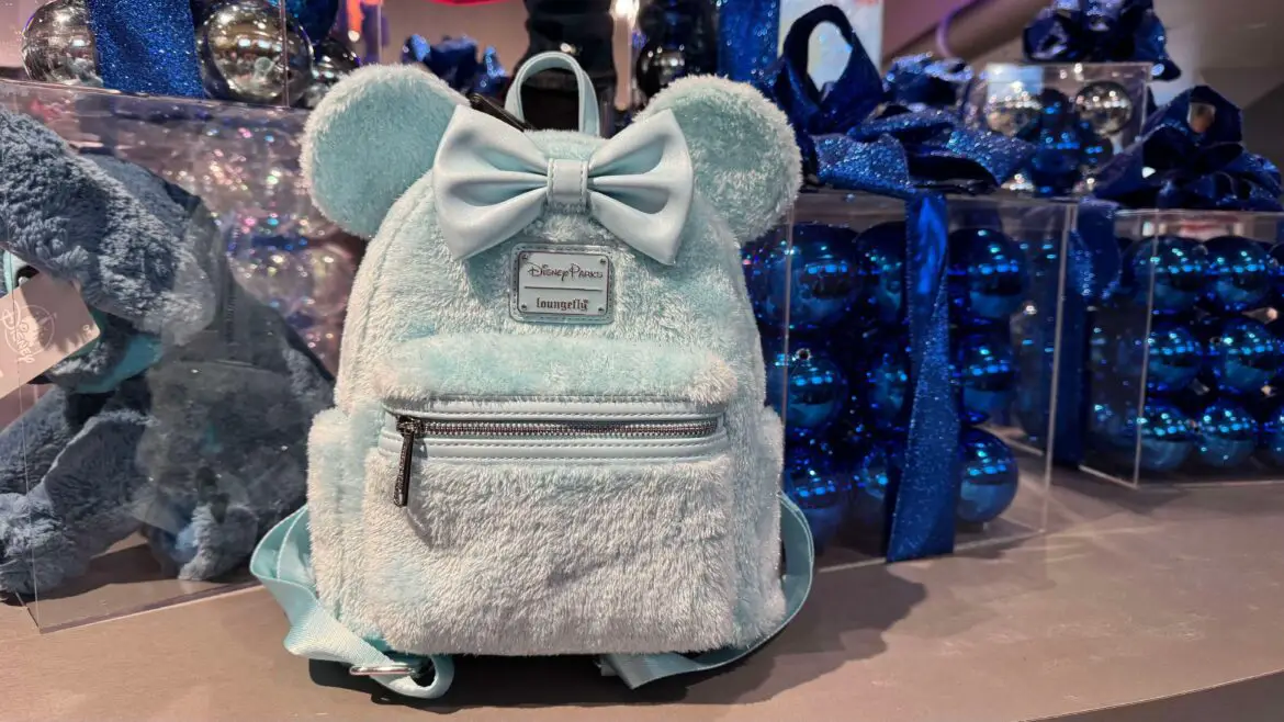 New Minnie Mouse Plush Loungefly Mini Backpack For A Cozy Style!