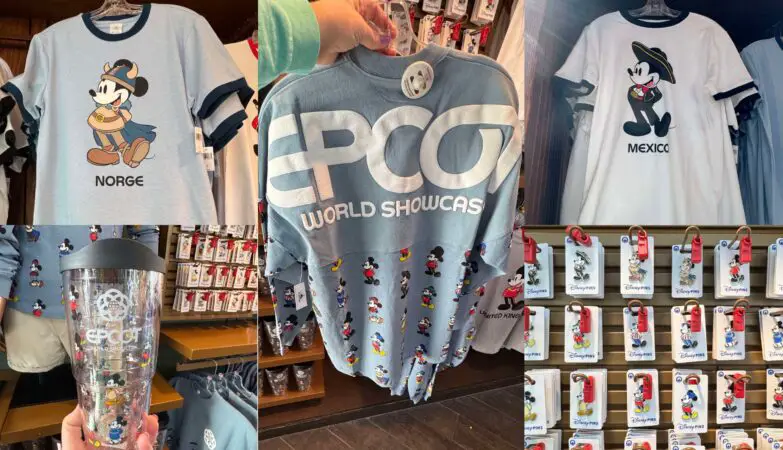 Mickey Mouse Epcot World Showcase Collection