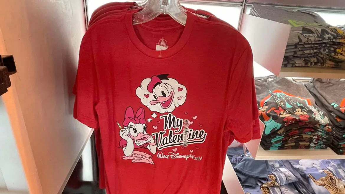 Finding True Love at Walt Disney World: Adorable Donald and Daisy Valentine’s Day Shirts