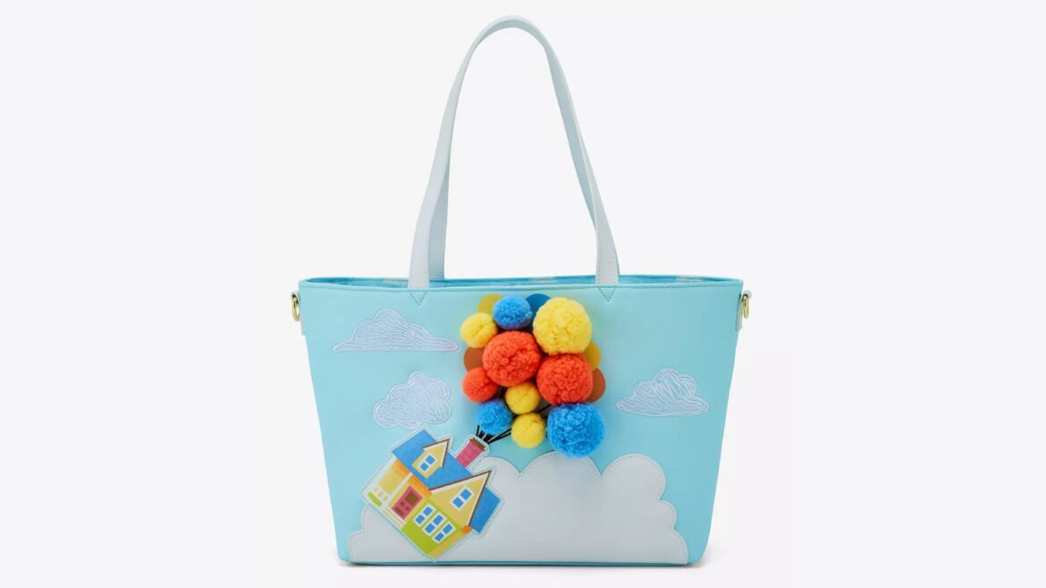 Take Adventure With You: The BoxLunch Exclusive Up Floating House Pom Pom Tote Bag