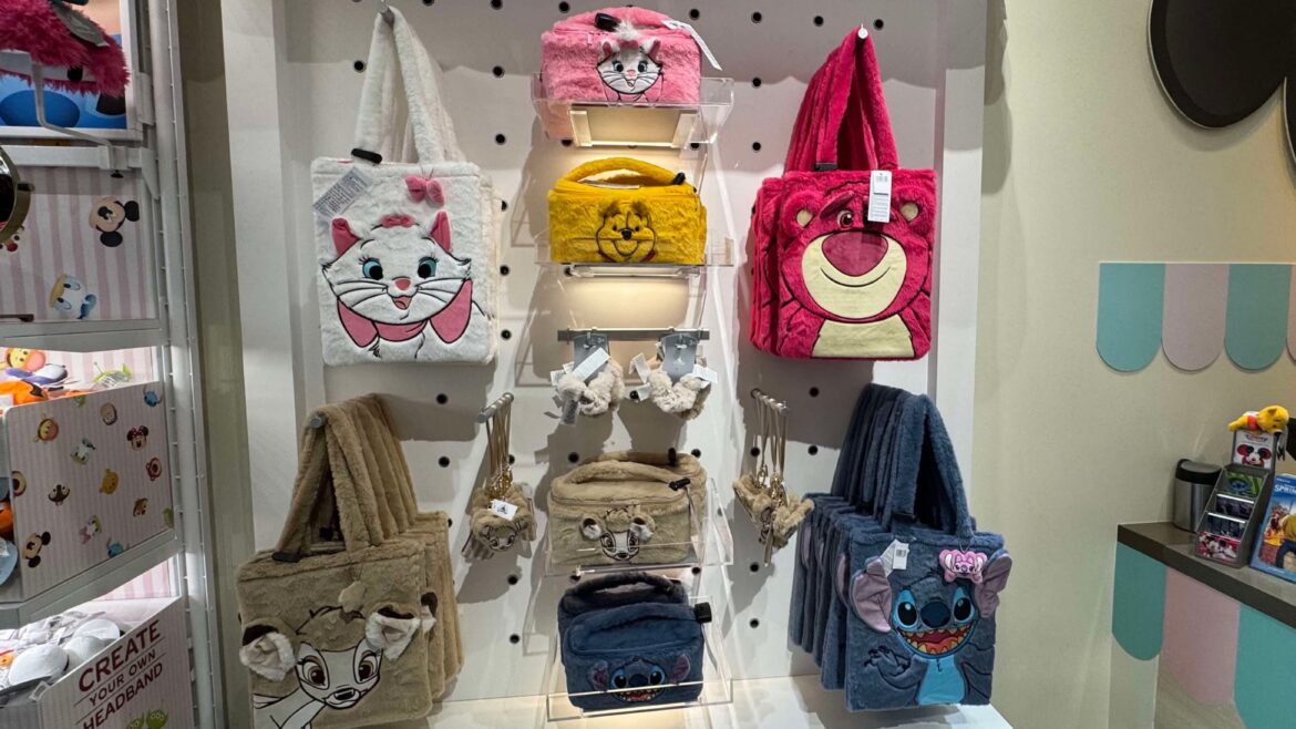 Soft and Sweet: Indulge in Tokyo Disney-Inspired Disney Plush Tote Bags and Lunch Boxes at Disney Springs