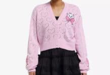 The Aristocats Marie Hearts Cardigan