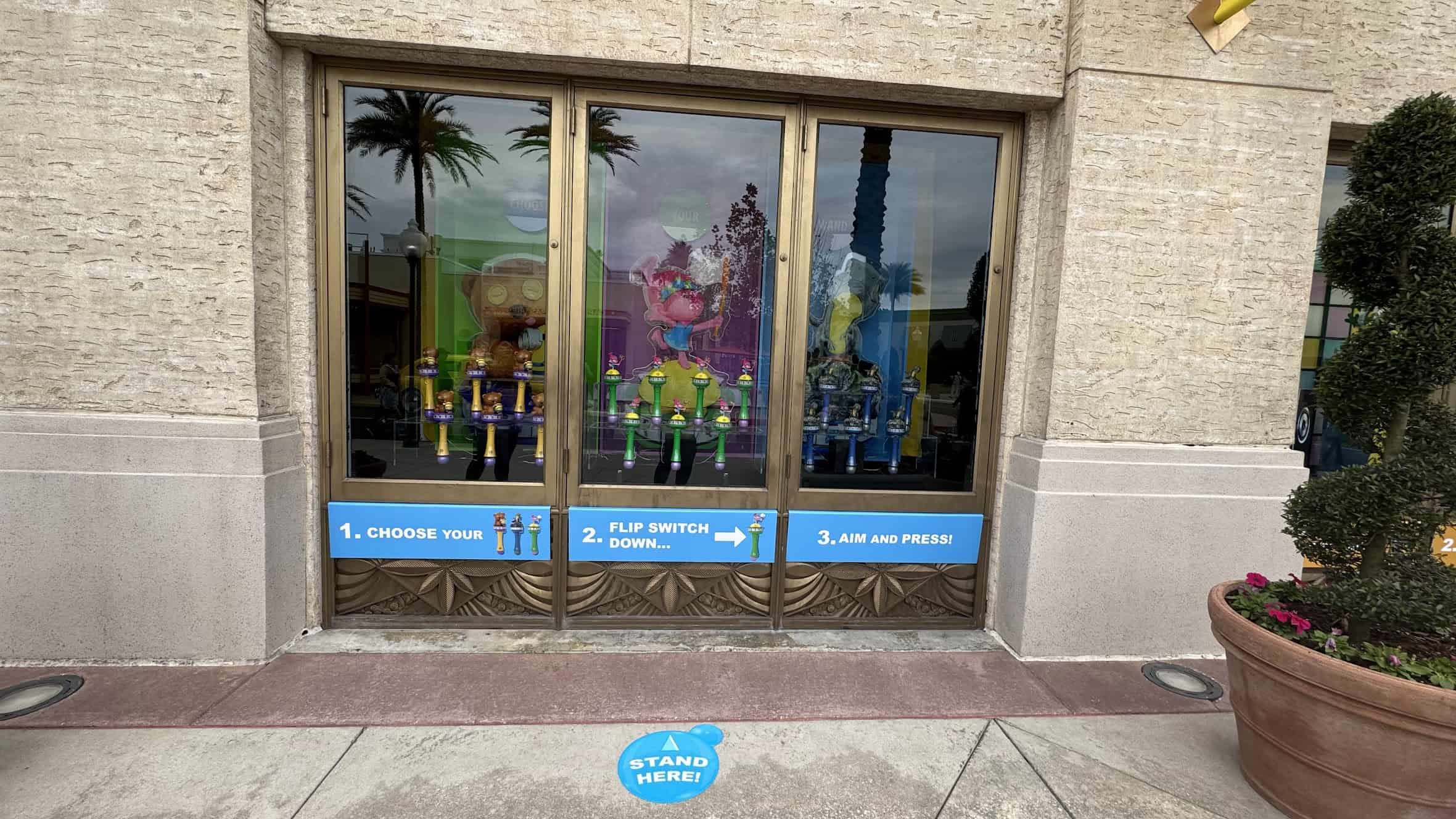 Universal Orlando Introduces Interactive Bubble Wand Windows at Universal Studios Florida trolls