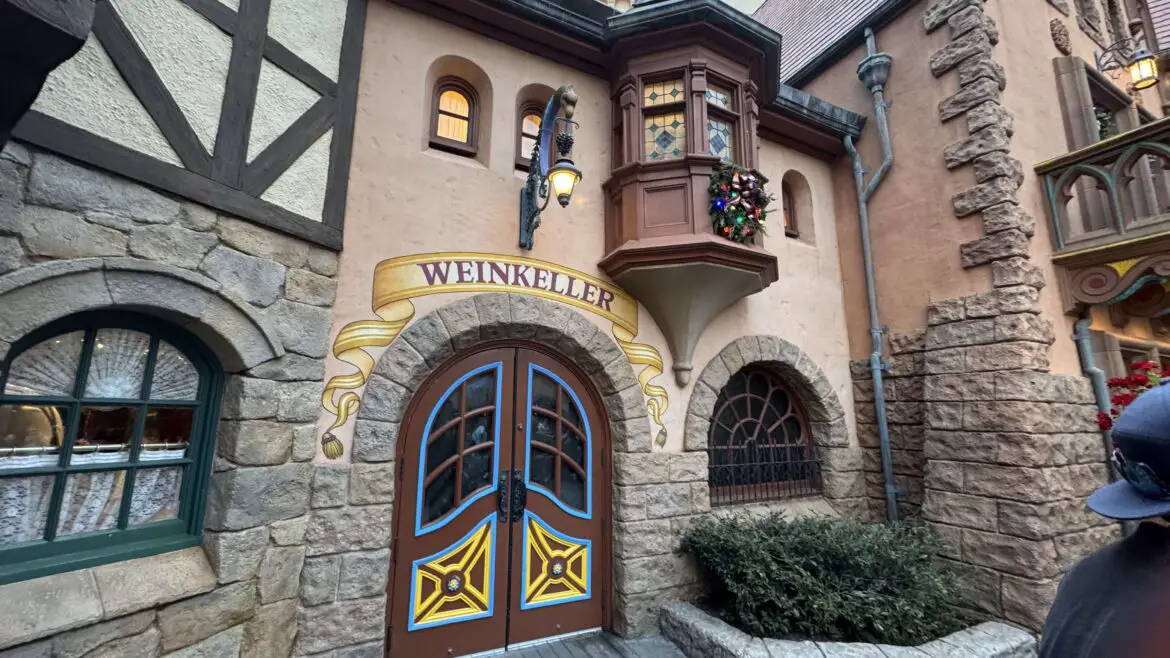 Weinkeller Store in Germany Pavilion Closed for Refurbishment