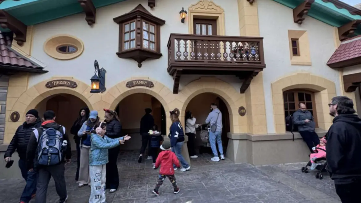 Pinocchio Village Haus Restrooms Reopen in the Magic Kingdom