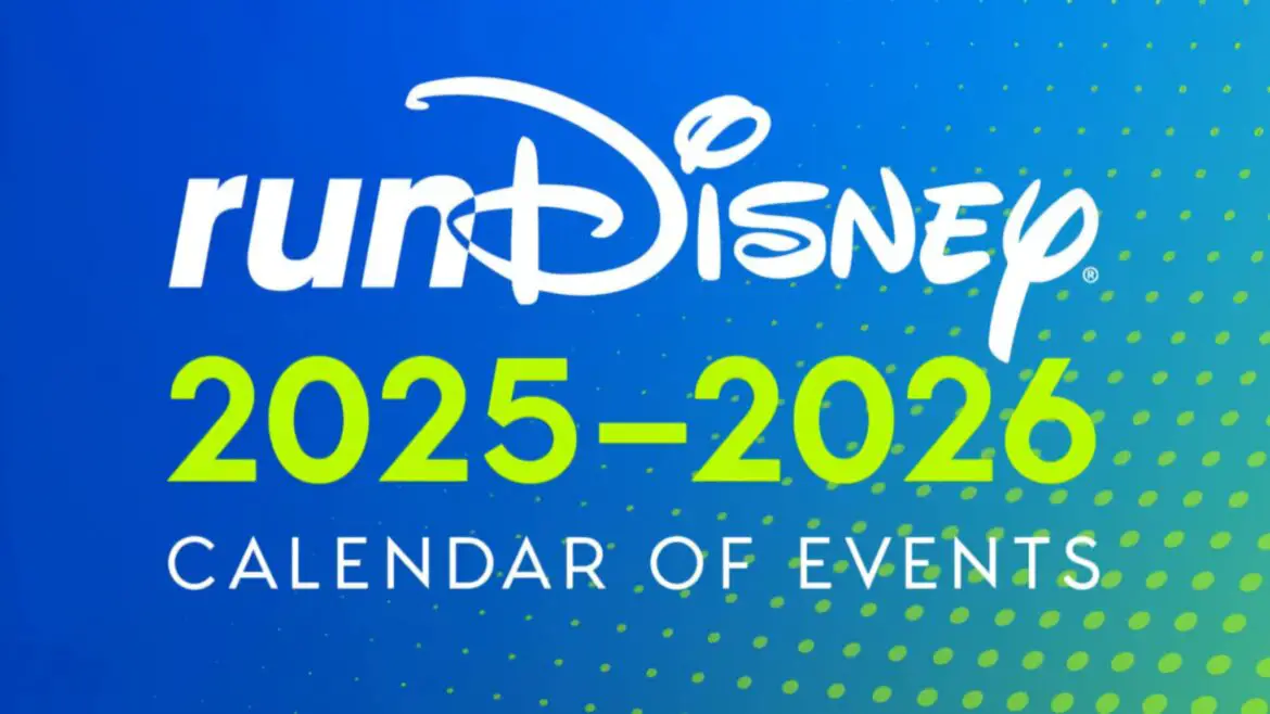 runDisney 2025-2026 Race Schedule Unveiled