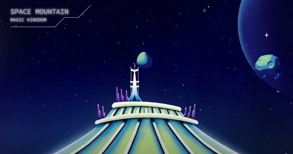 space mountain soundscape