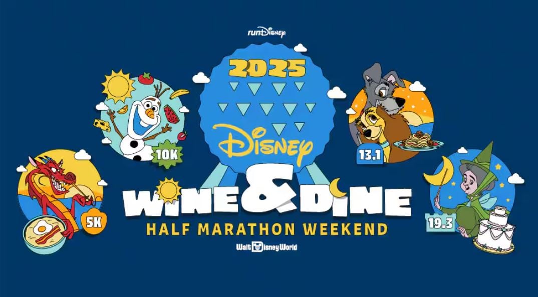 Disney Wine & Dine Half Marathon Weekend Race Themes Revealed for 2025