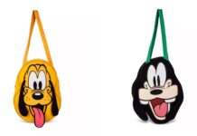 Goofy and Pluto Big Face Tote Bags