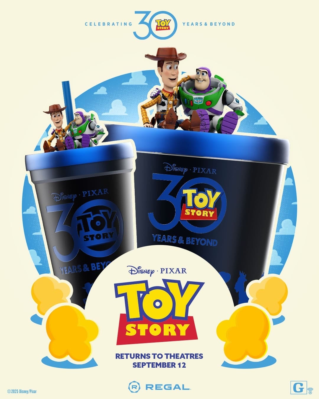 New Toy Story 30th Anniversary Popcorn Bucket and Sipper Coming to