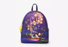 Tangled Lantern Scene Light Up Mini Backpack