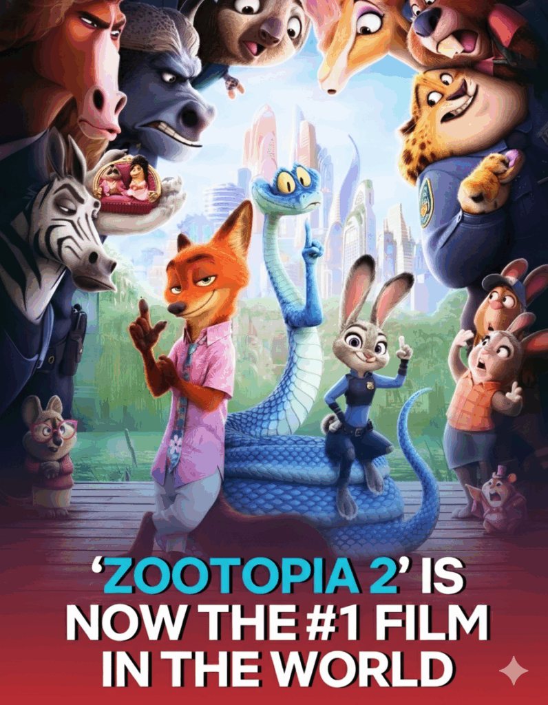 Zootopia 2 Shatters Records with Fourth-Biggest Global Opening in History Gemini Generated Image hfnqgphfnqgphfnq