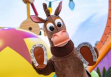 Bullseye Visiting Shanghai and Hong Kong Disneyland for Chinese New Year
