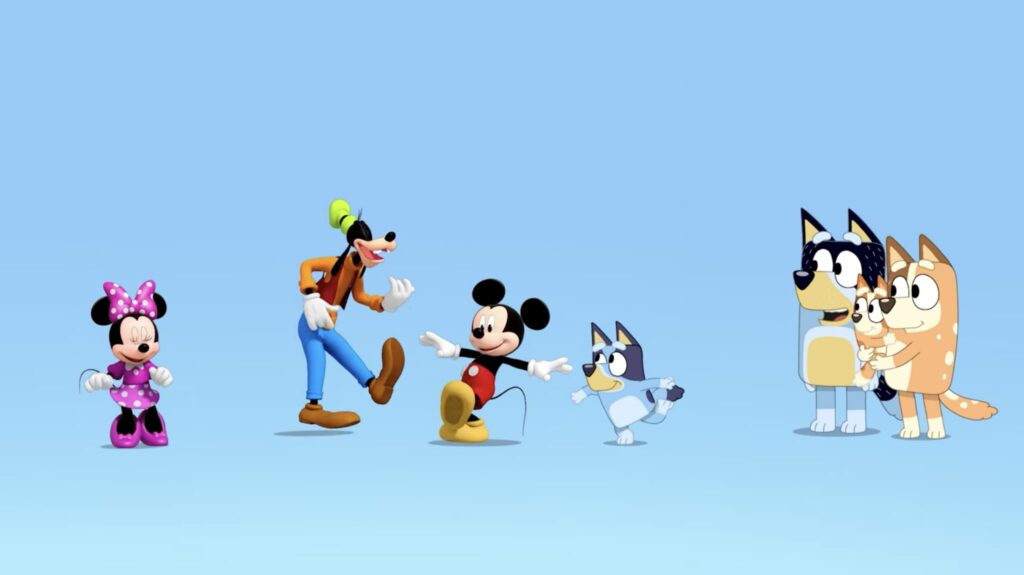 mickey bluey