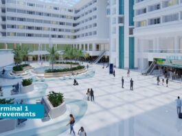 Orlando International Airport Phase Plans Show Carpet Removal from the Main Atrium