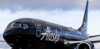 new Mandalorian and Grogu themed Alaska Airlines aircraft