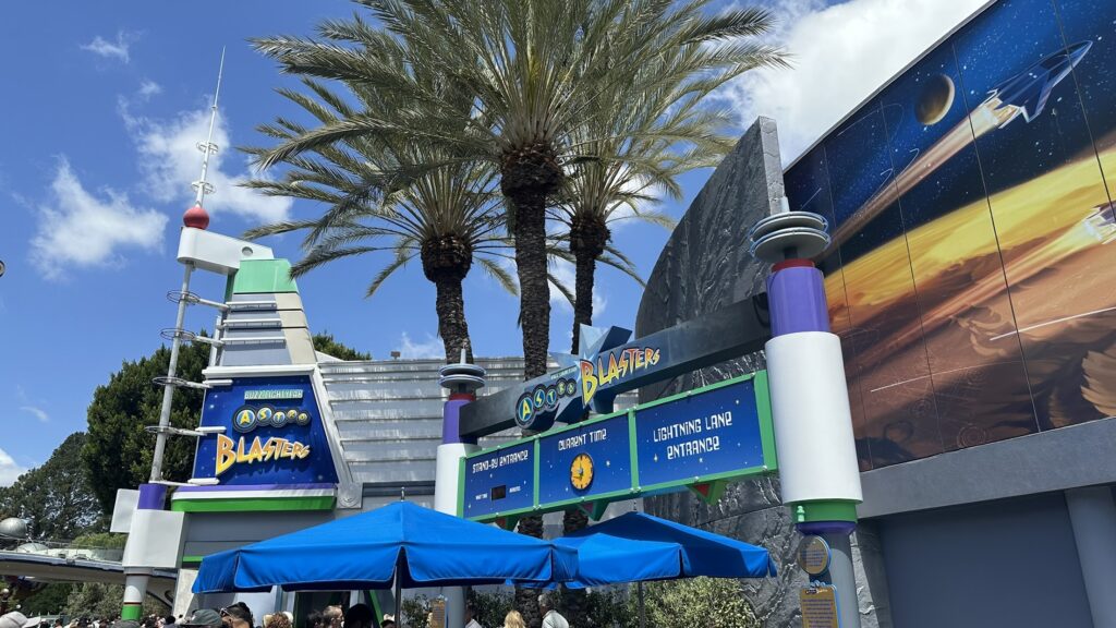 Buzz Lightyear Astroblasters in Disneyland Reopening Date Announced ()