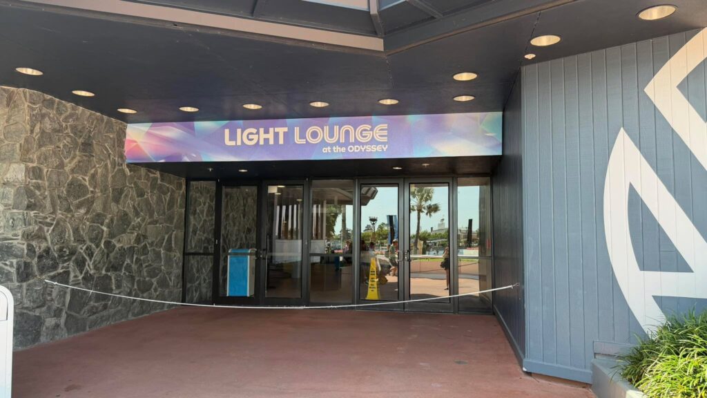 Mysterious New Light Lounge Experience Appears to Be Coming to EPCOT