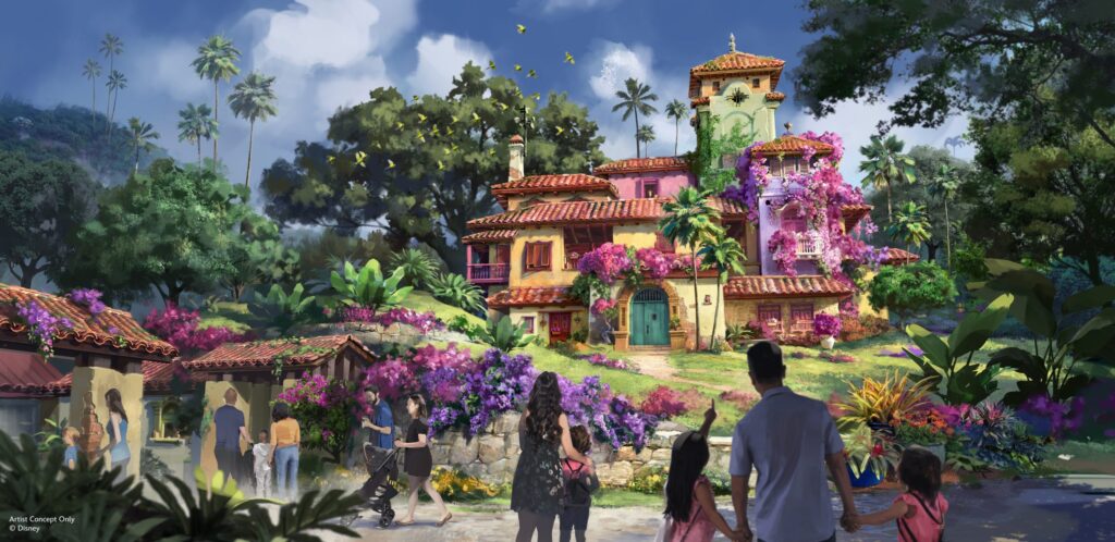 Disney to Use Fake Palm Trees for Encanto Casita at Animal Kingdom