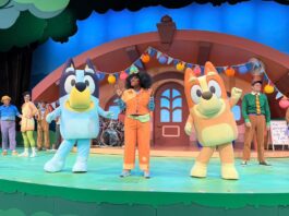 Bluey’s Best Day Ever at Disneyland Updates Fall Performance Schedule