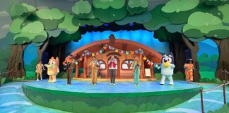 Bluey’s Best Day Ever at Disneyland Updates Fall Performance Schedule